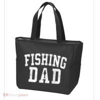 Fishing Dad Classic Bold Font FatherS Day Daddy Tote Bag thumb 3