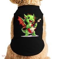 Fun Dragon Costume For Guitarists And Electric Guitar Lovers Doggie Tank thumb 0