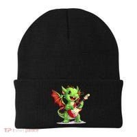 Fun Dragon Costume For Guitarists And Electric Guitar Lovers Beanie thumb 0