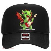 Fun Dragon Costume For Guitarists And Electric Guitar Lovers Hat thumb 0