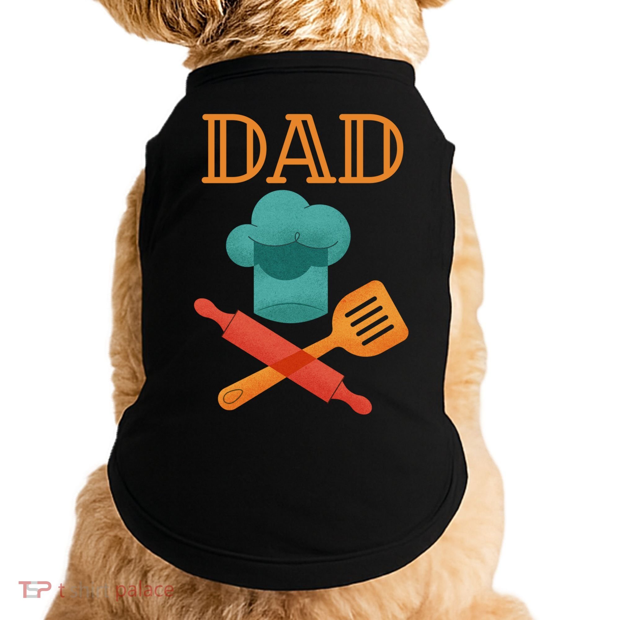 Fathers Day Cook Chef Baker For Dad Gift Doggie Tank