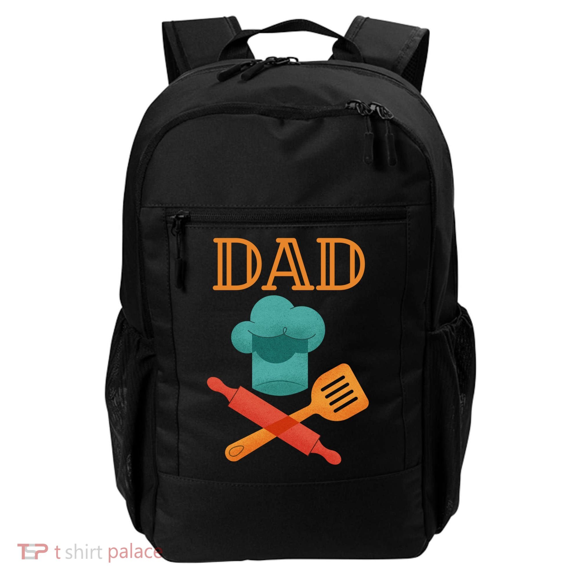 Fathers Day Cook Chef Baker For Dad Gift Backpack
