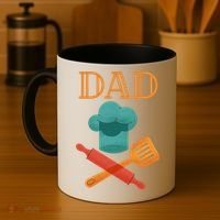 Fathers Day Cook Chef Baker For Dad Gift Coffee Mug thumb 4