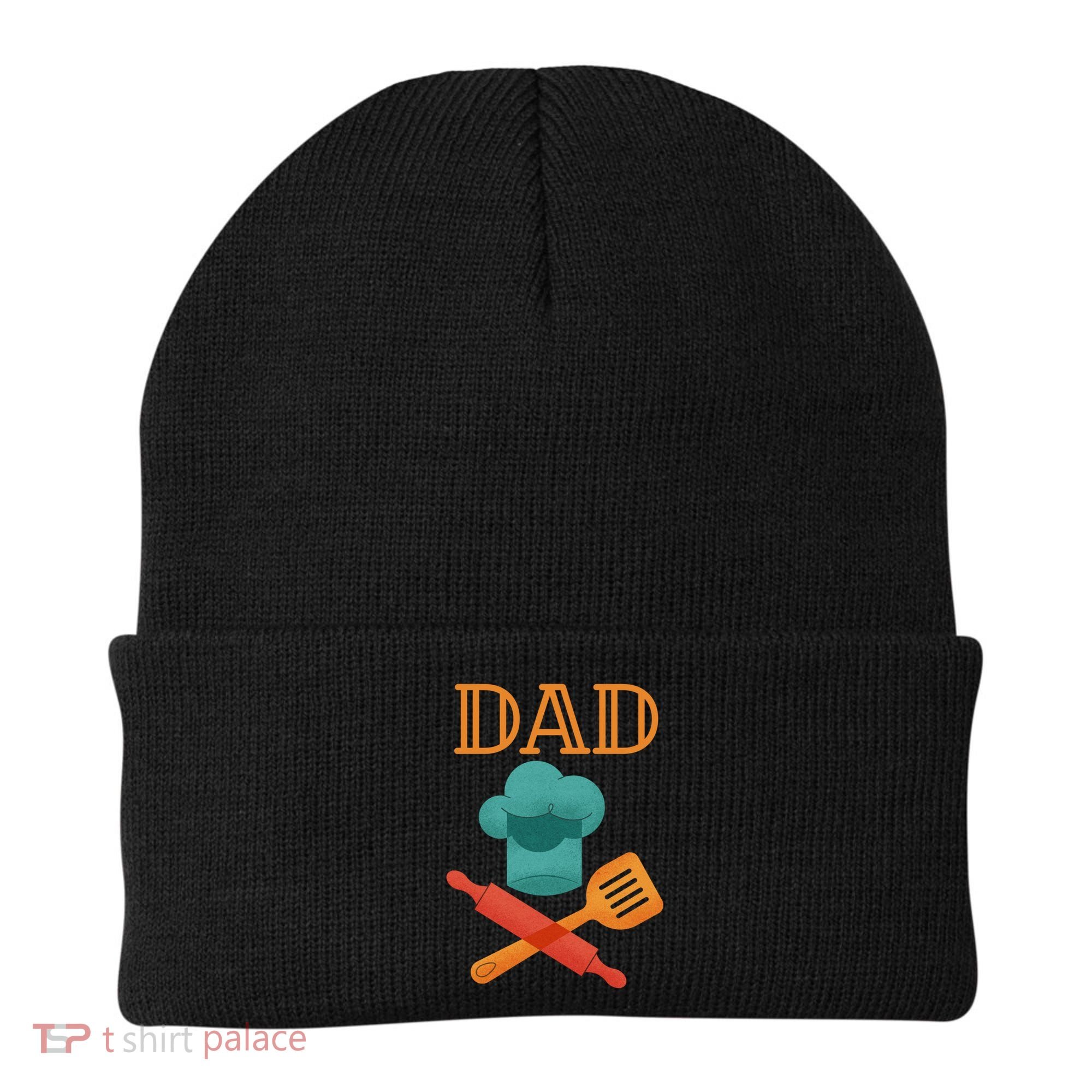 Fathers Day Cook Chef Baker For Dad Gift Beanie