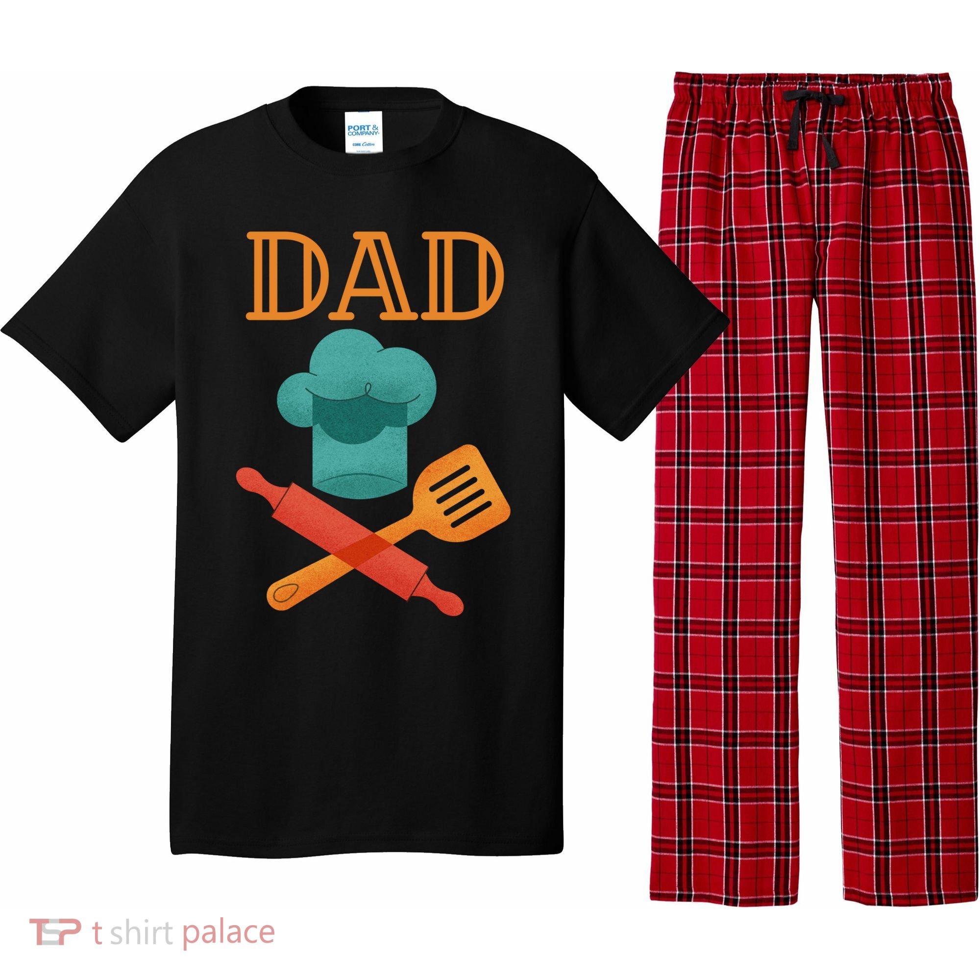Fathers Day Cook Chef Baker For Dad Gift Pajama Set
