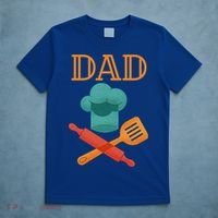 Fathers Day Cook Chef Baker For Dad Gift T-Shirt thumb 5