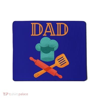 Fathers Day Cook Chef Baker For Dad Gift Mousepad