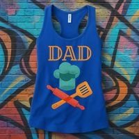 Fathers Day Cook Chef Baker For Dad Gift Women's Tank Top thumb 3