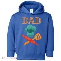 Fathers Day Cook Chef Baker For Dad Gift Toddler Hoodie thumb 0