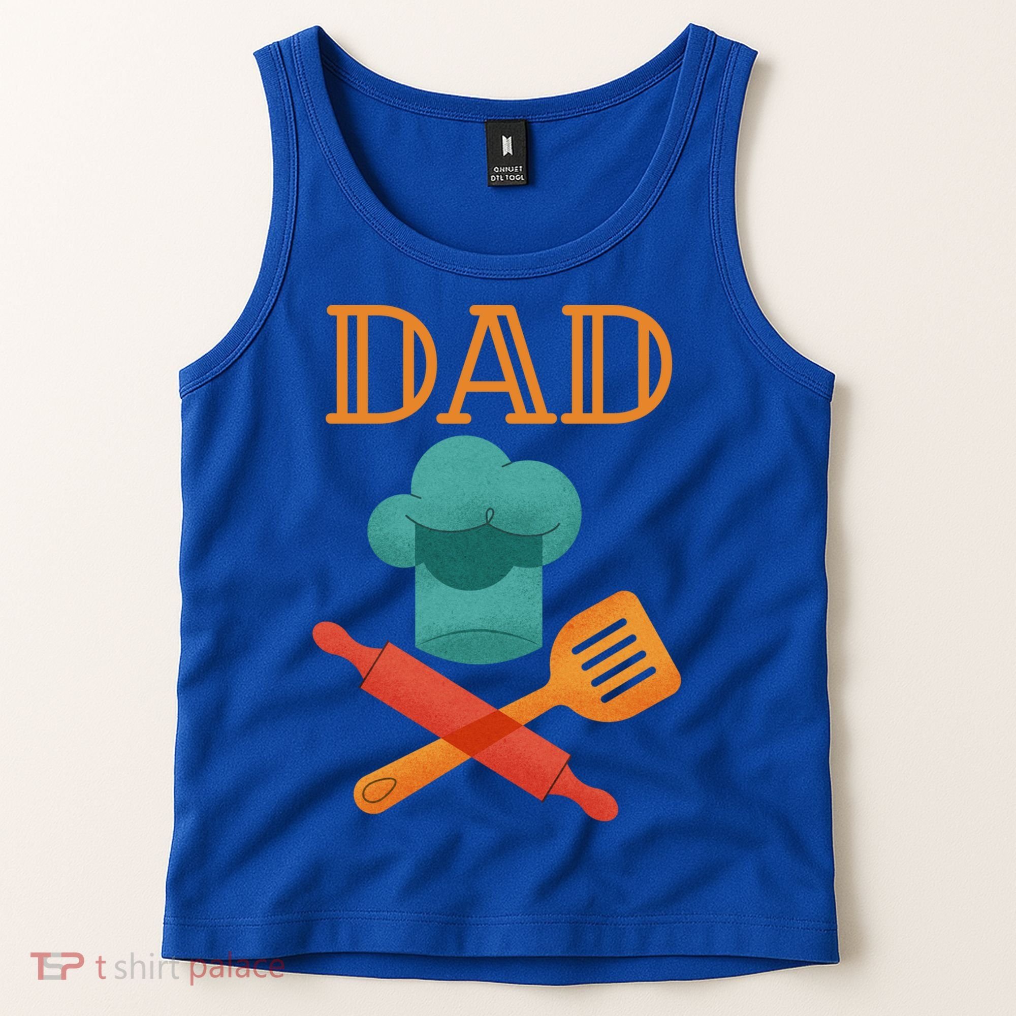 Fathers Day Cook Chef Baker For Dad Gift Tank Top