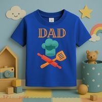 Fathers Day Cook Chef Baker For Dad Gift Toddler T-Shirt thumb 3