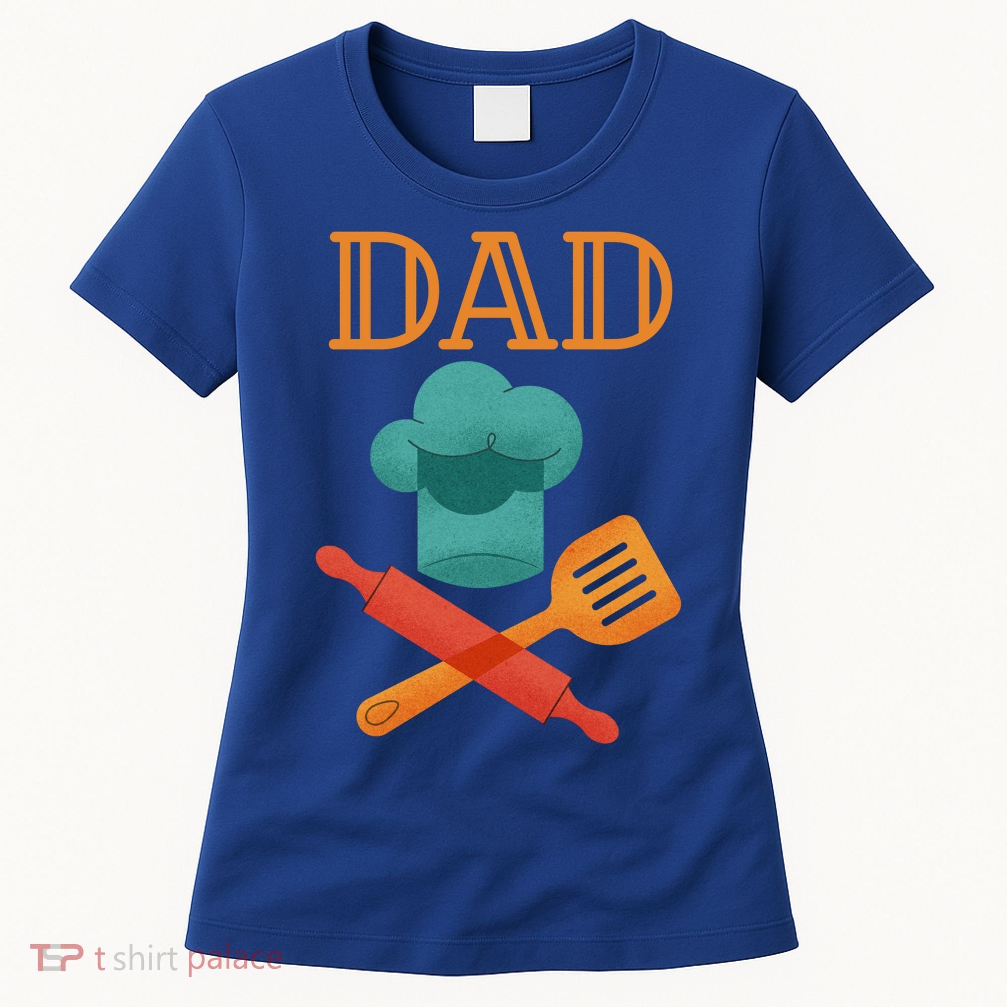 Fathers Day Cook Chef Baker For Dad Gift Women's T-Shirt