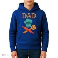 Fathers Day Cook Chef Baker For Dad Gift Kids Hoodie thumb 4