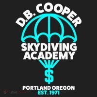 Funny D.B. Cooper Shirt DB Cooper Skydiving Academy Beanie thumb 2