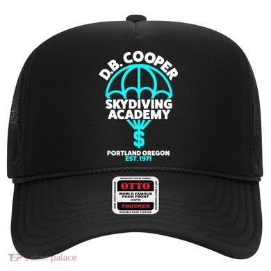 Funny D.B. Cooper Shirt DB Cooper Skydiving Academy Hat