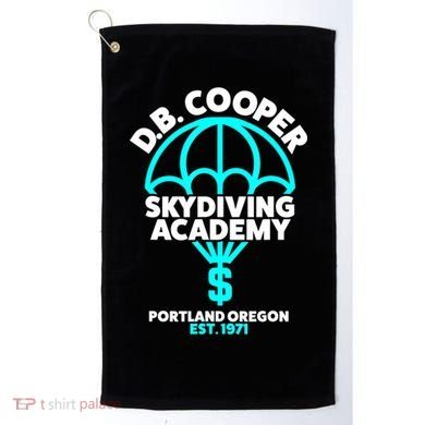 Funny D.B. Cooper Shirt DB Cooper Skydiving Academy Golf Towel