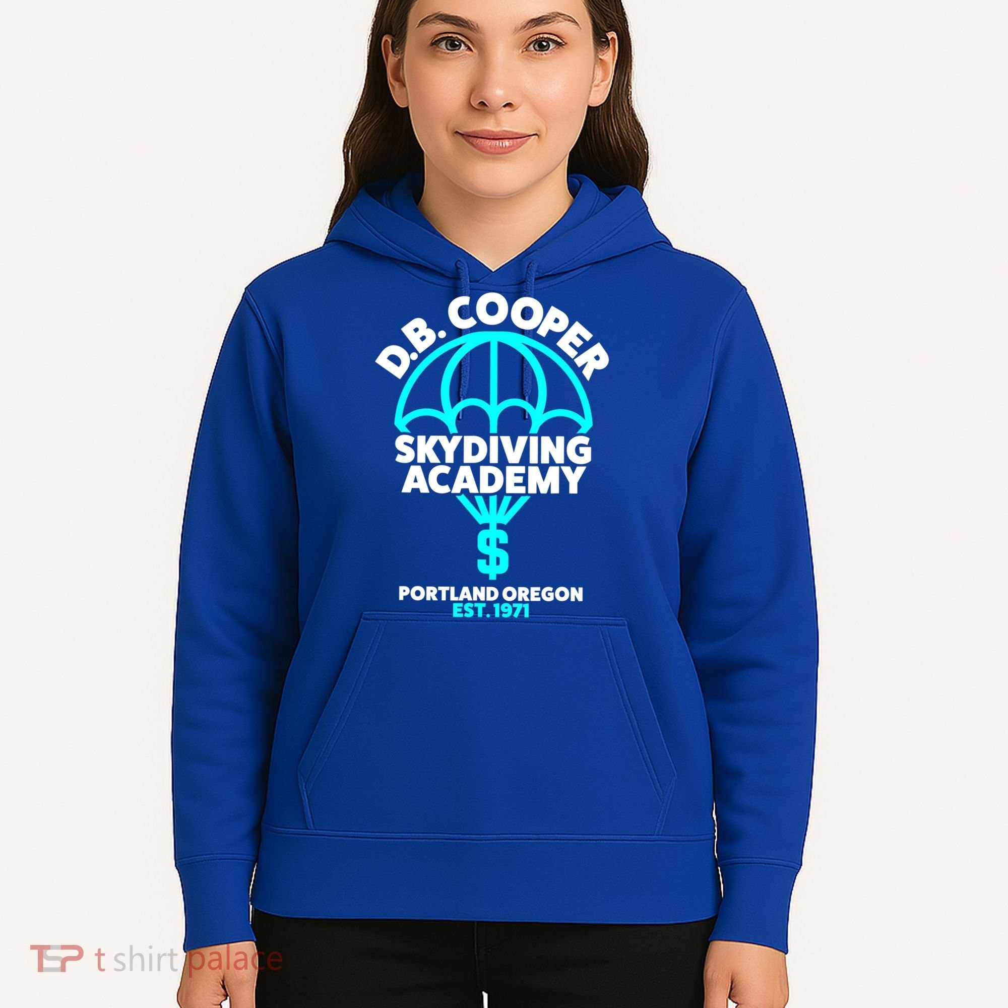 Funny D.B. Cooper Shirt DB Cooper Skydiving Academy Hoodie