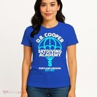 Funny D.B. Cooper Shirt DB Cooper Skydiving Academy Women's T-Shirt thumb 4
