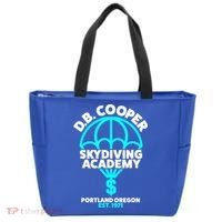 Funny D.B. Cooper Shirt DB Cooper Skydiving Academy Tote Bag thumb 0
