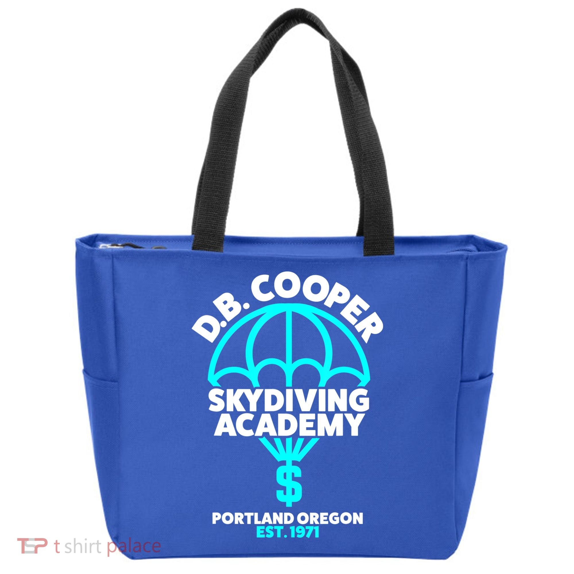 Funny D.B. Cooper Shirt DB Cooper Skydiving Academy Tote Bag