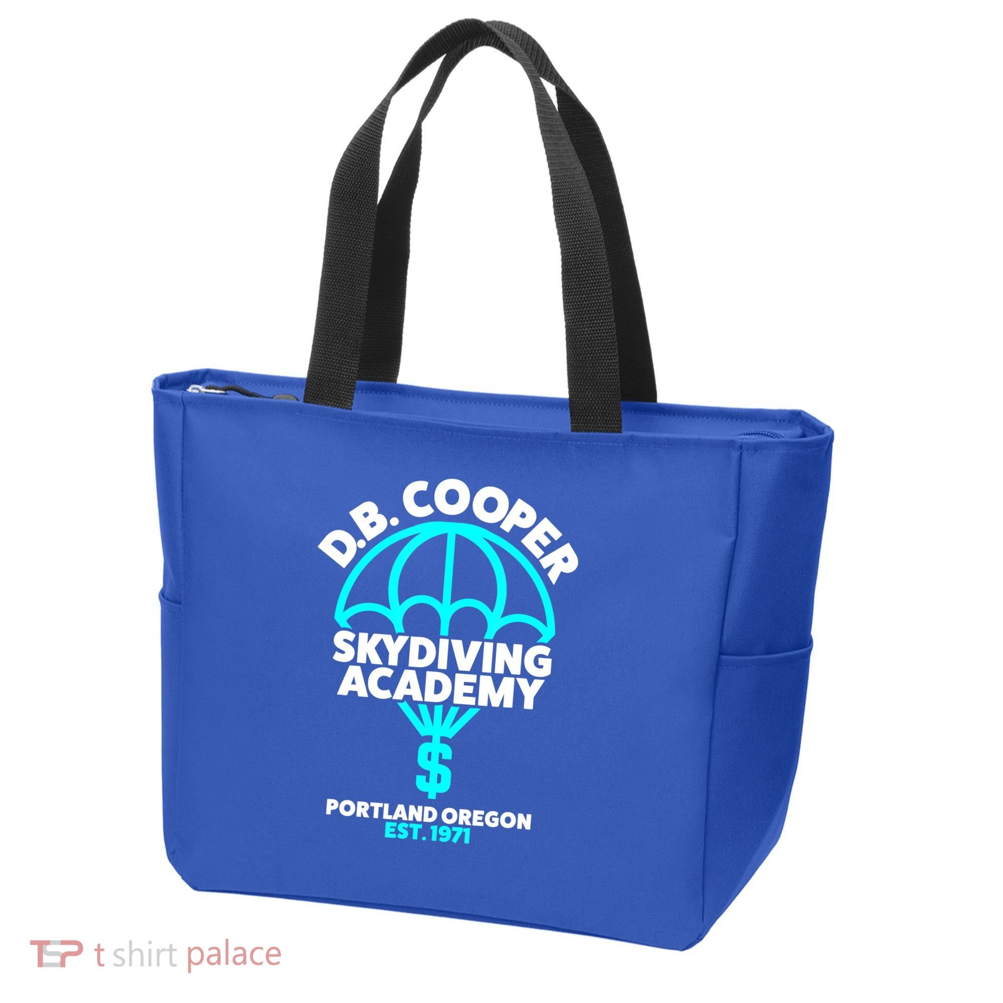 Funny D.B. Cooper Shirt DB Cooper Skydiving Academy Tote Bag