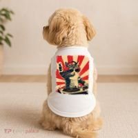 Funny Dj Cat Disco Sound Tech Headphone Music Doggie Tank thumb 2