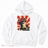 Funny Dj Cat Disco Sound Tech Headphone Music Hoodie thumb 0