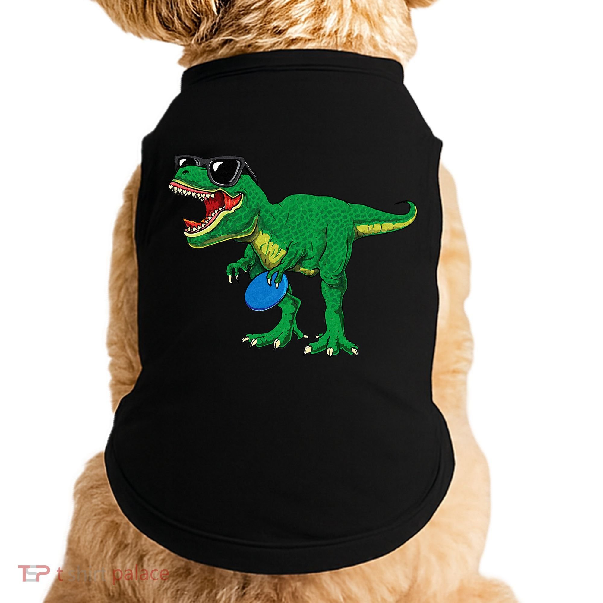 Frisbees Dino Cute T Rex Dinosaur Disc Golf Gift Doggie Tank