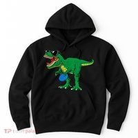 Frisbees Dino Cute T Rex Dinosaur Disc Golf Gift Hoodie thumb 0