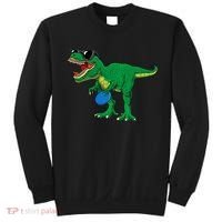 Frisbees Dino Cute T Rex Dinosaur Disc Golf Gift Sweatshirt thumb 0