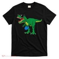 Frisbees Dino Cute T Rex Dinosaur Disc Golf Gift T-Shirt thumb 0