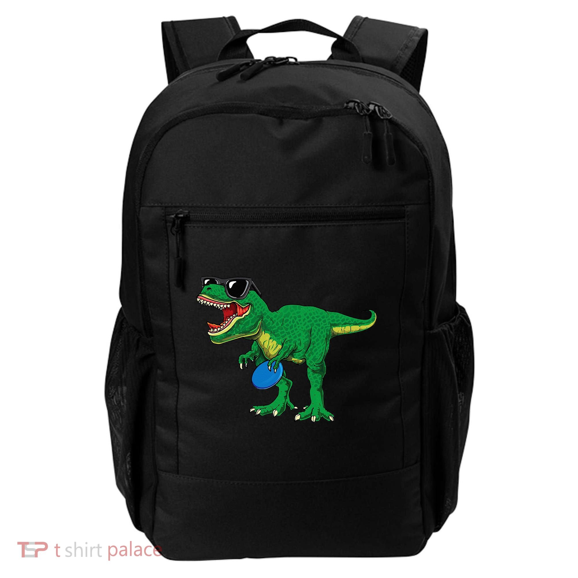 Frisbees Dino Cute T Rex Dinosaur Disc Golf Gift Backpack