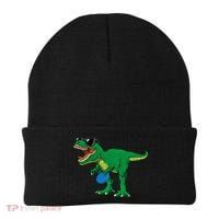 Frisbees Dino Cute T Rex Dinosaur Disc Golf Gift Beanie thumb 0
