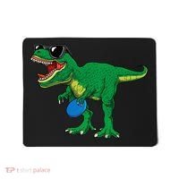Frisbees Dino Cute T Rex Dinosaur Disc Golf Gift Mousepad thumb 0
