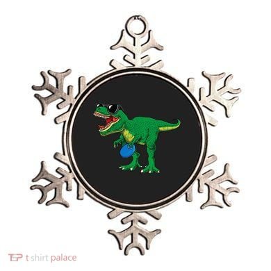 Frisbees Dino Cute T Rex Dinosaur Disc Golf Gift Ornament