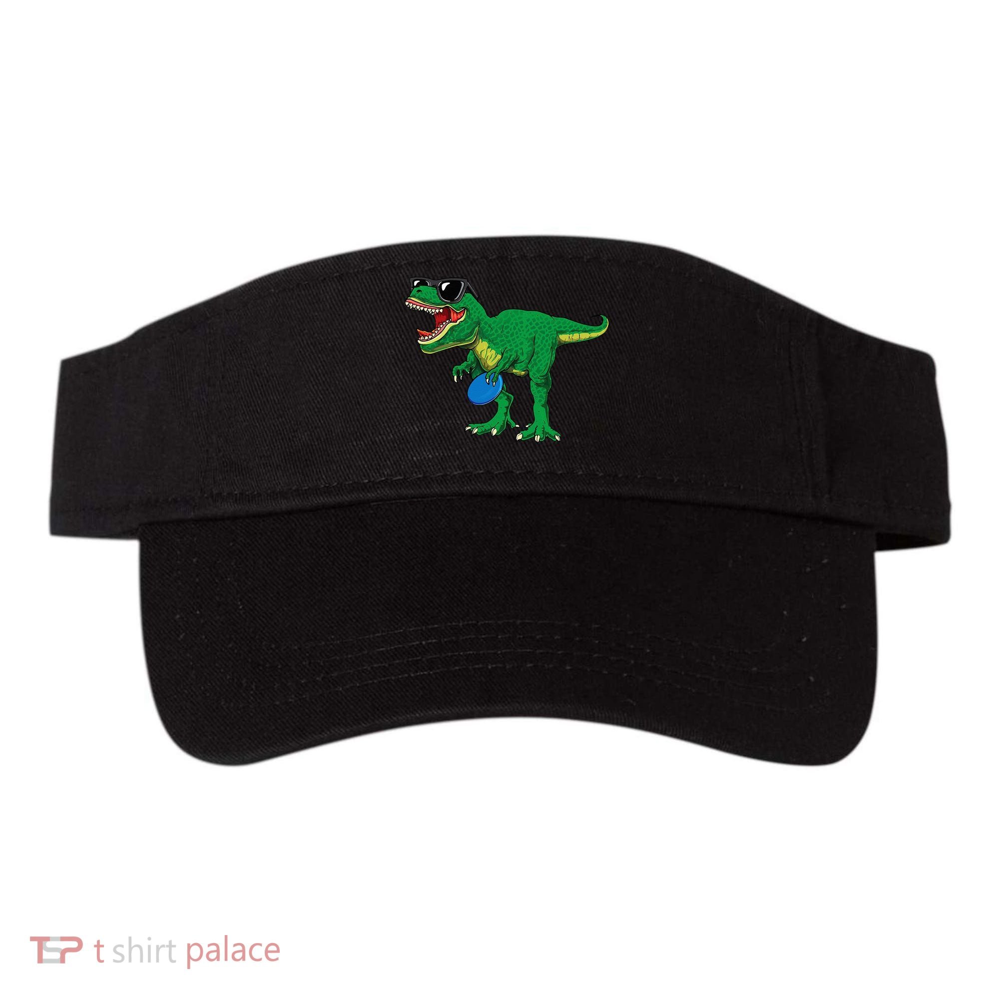 Frisbees Dino Cute T Rex Dinosaur Disc Golf Gift Visor