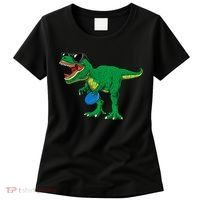 Frisbees Dino Cute T Rex Dinosaur Disc Golf Gift Women's T-Shirt thumb 0