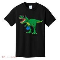 Frisbees Dino Cute T Rex Dinosaur Disc Golf Gift Kids T-Shirt thumb 0