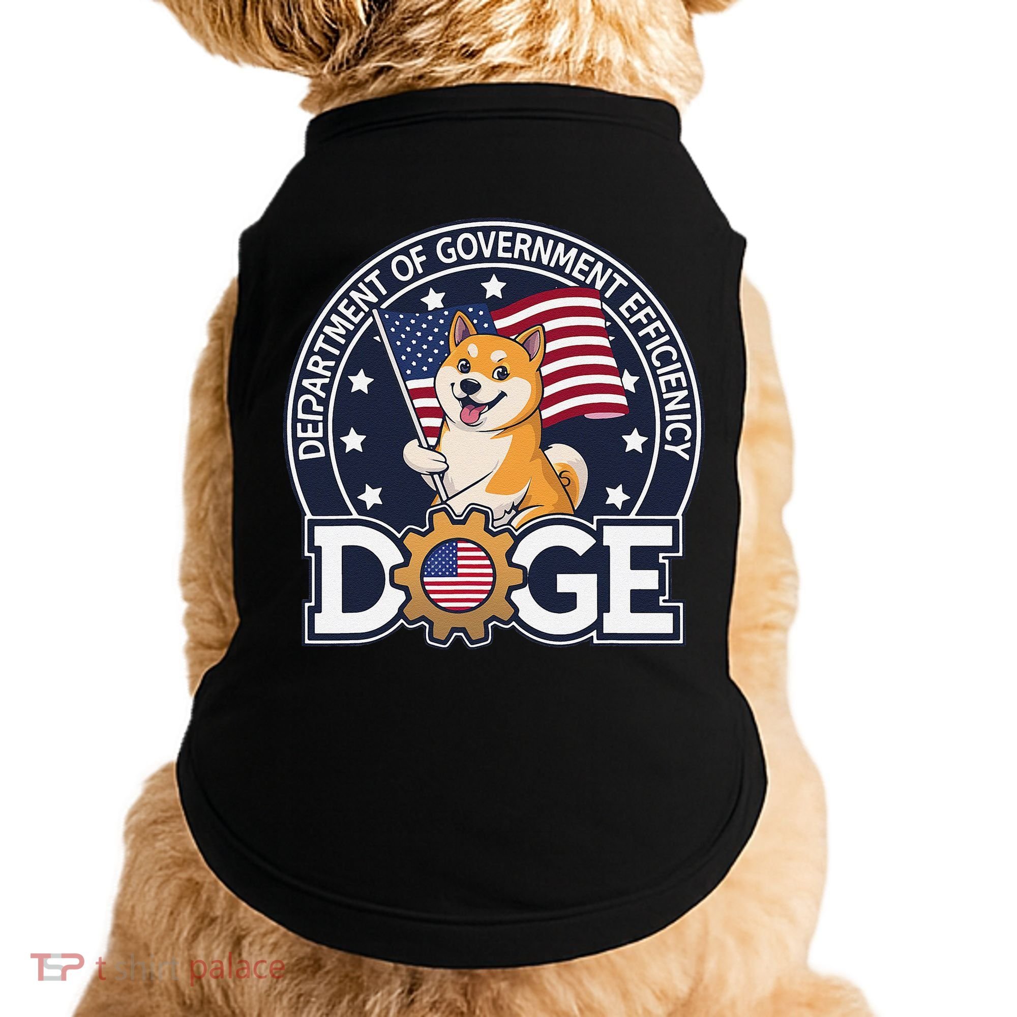 Funny Doge Crypto Meme Department Of Government Efficiency Doggie Tank
