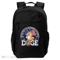 Funny Doge Crypto Meme Department Of Government Efficiency Backpack thumb 0