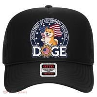 Funny Doge Crypto Meme Department Of Government Efficiency Hat thumb 0