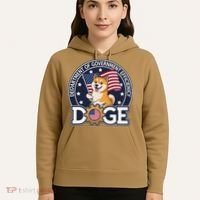 Funny Doge Crypto Meme Department Of Government Efficiency Hoodie thumb 5