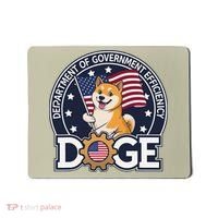 Funny Doge Crypto Meme Department Of Government Efficiency Mousepad thumb 0