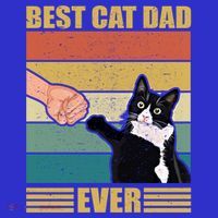 Fathers Day Cat Dad Funny Best Cat Dad Ever Gift Hoodie thumb 7