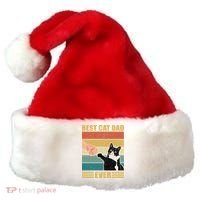 Fathers Day Cat Dad Funny Best Cat Dad Ever Gift Santa Hat thumb 0