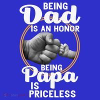 Funny Dad Cute Gift Being Dad Is An Honor Fathers Day Great Gift Sweatshirt thumb 3