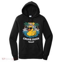Funny Duck Cruise Rubber Duck Squad Vacation Cruise Ship Gift Women's Hoodie thumb 0