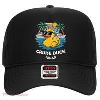 Funny Duck Cruise Rubber Duck Squad Vacation Cruise Ship Gift Hat thumb 0