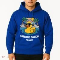 Funny Duck Cruise Rubber Duck Squad Vacation Cruise Ship Gift Hoodie thumb 2
