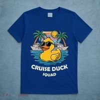 Funny Duck Cruise Rubber Duck Squad Vacation Cruise Ship Gift T-Shirt thumb 5